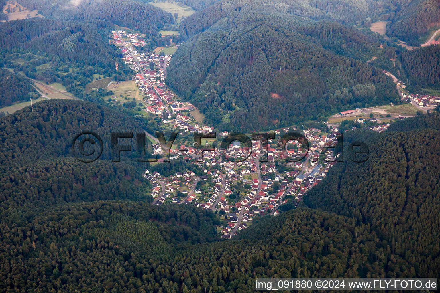 District Kaltenbach in Hinterweidenthal in the state Rhineland-Palatinate, Germany