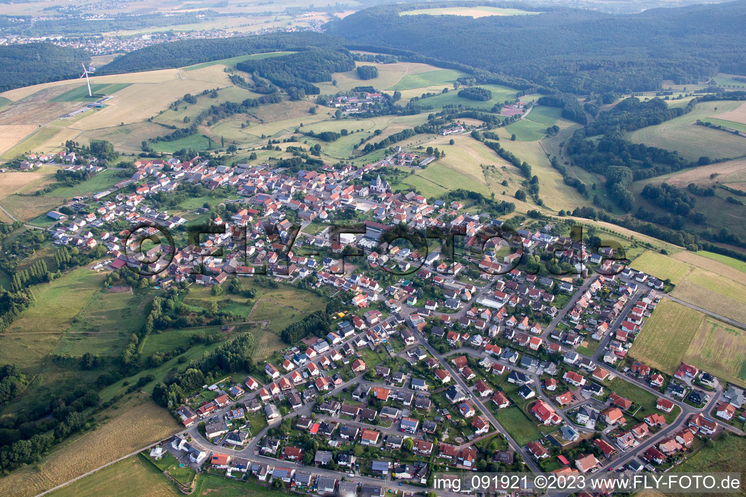 Martinshöhe in the state Rhineland-Palatinate, Germany