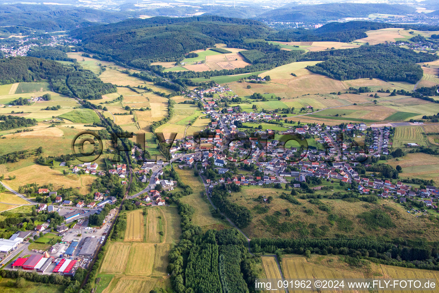 Wolfersweiler in the state Saarland, Germany