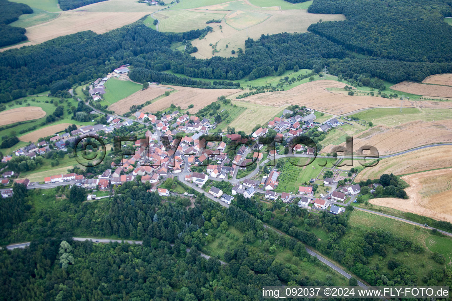 Einöllen in the state Rhineland-Palatinate, Germany