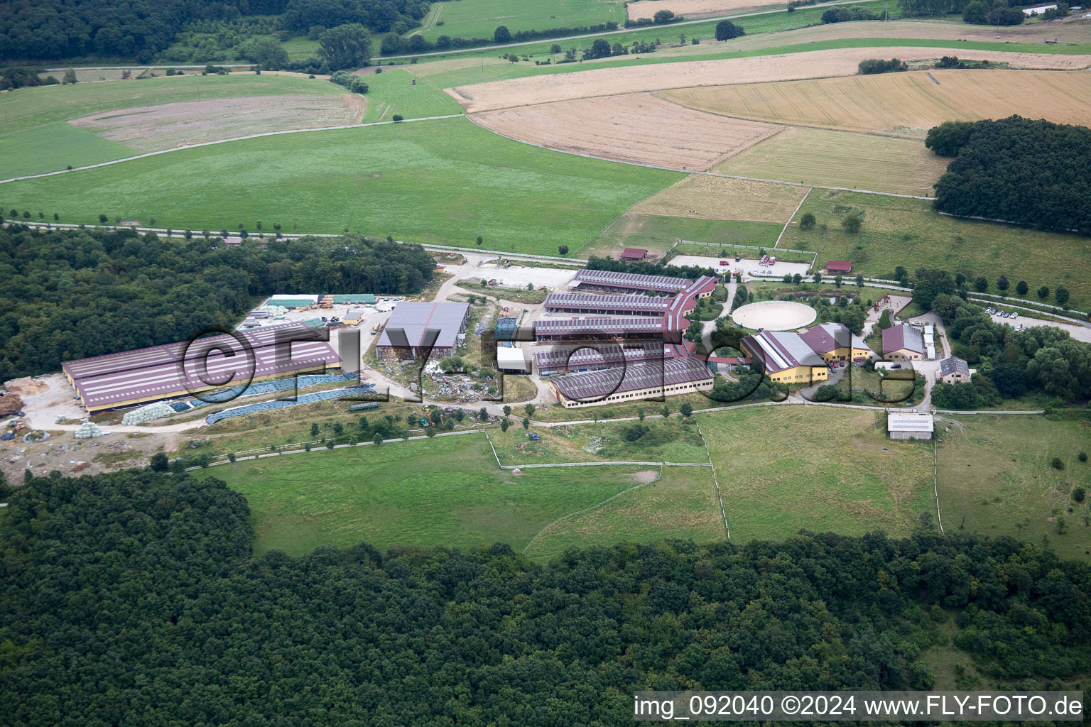 Building of stables Der Pferdestall - Saloon Hobstaetterhof in Einoellen in the state Rhineland-Palatinate