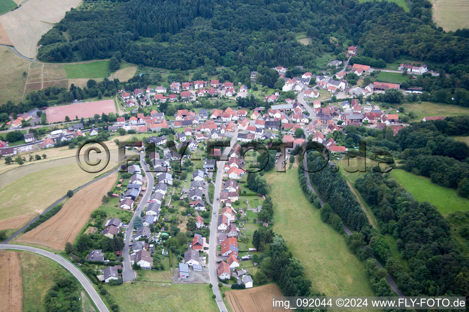 Hefersweiler in the state Rhineland-Palatinate, Germany