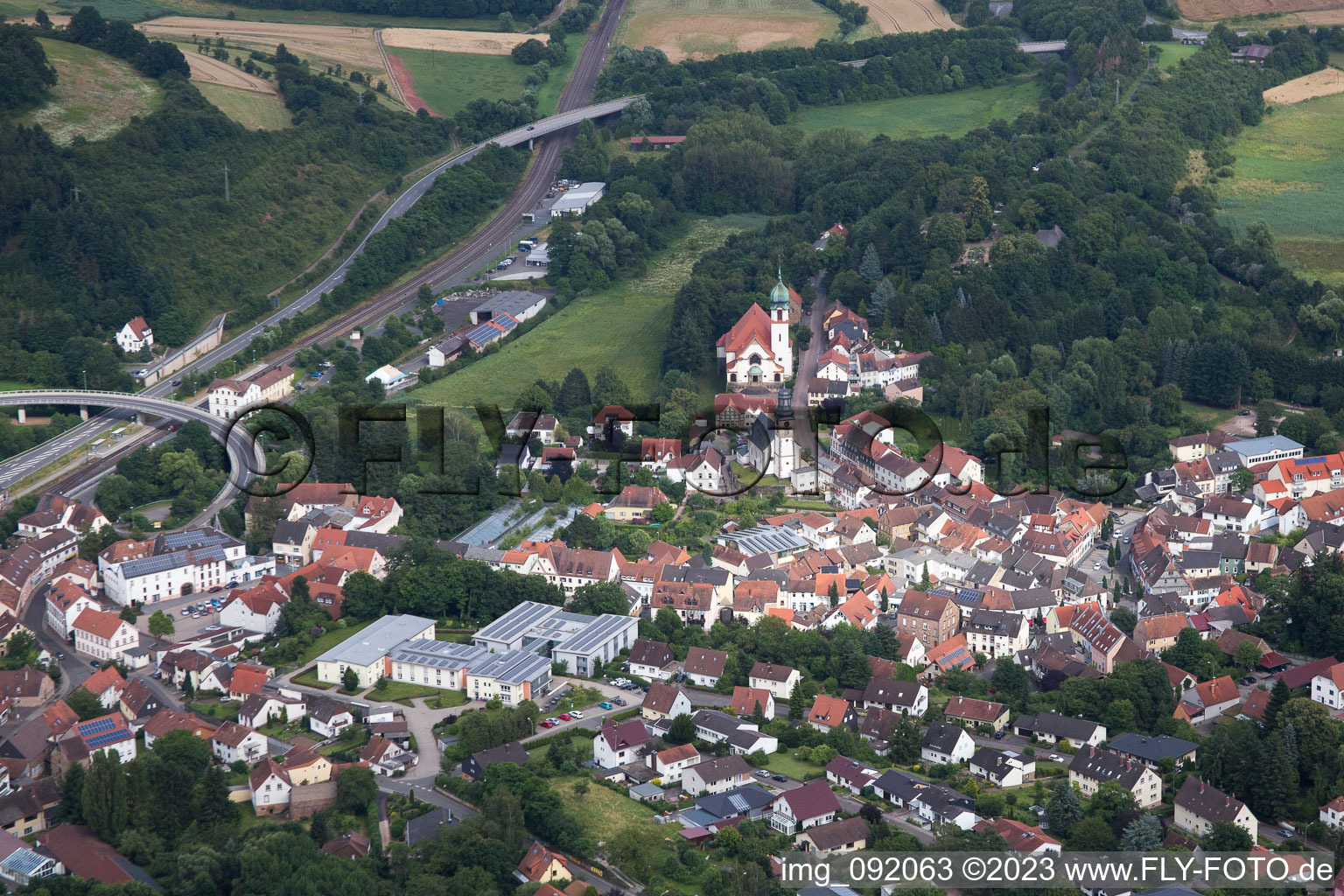 Winnweiler in the state Rhineland-Palatinate, Germany