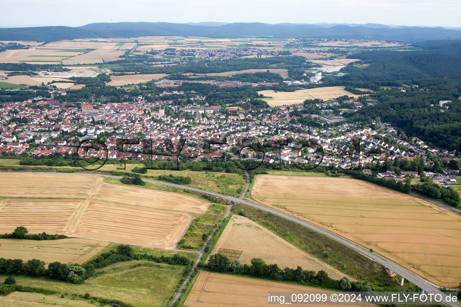 Eisenberg in the state Rhineland-Palatinate, Germany