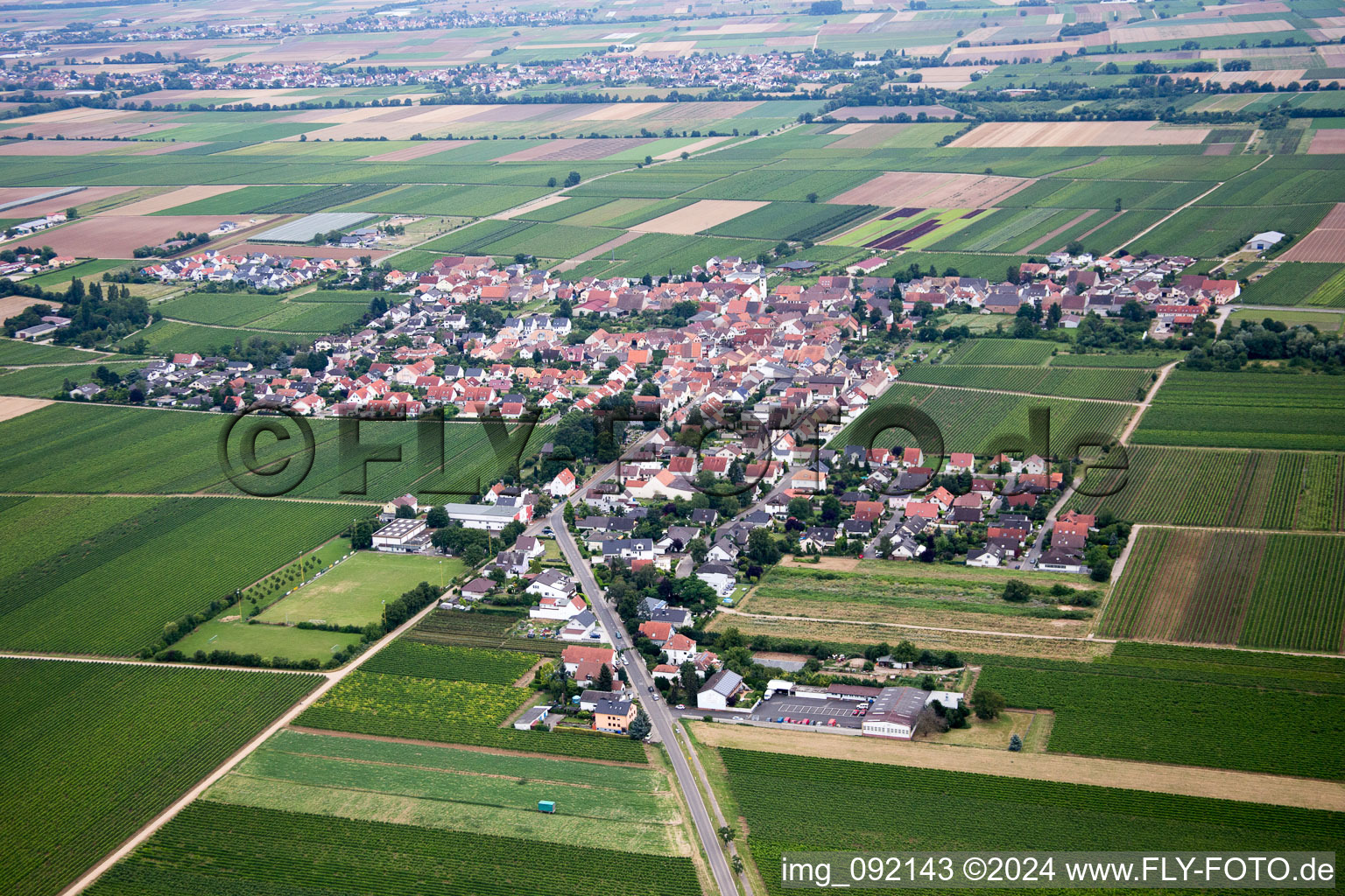 Gönnheim in the state Rhineland-Palatinate, Germany