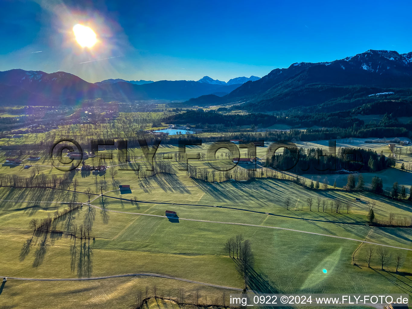 District Arzbach in Wackersberg in the state Bavaria, Germany