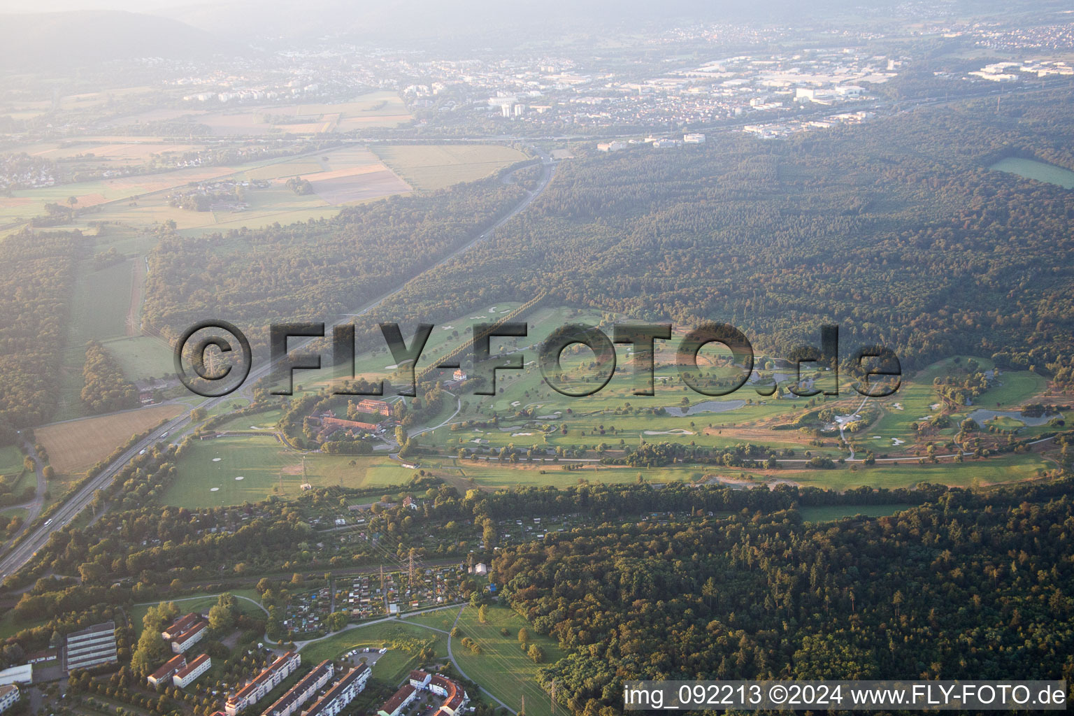 KA Golf Club Scheibenhardt in the district Beiertheim-Bulach in Karlsruhe in the state Baden-Wuerttemberg, Germany