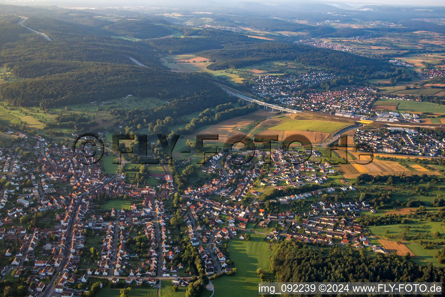 B10 in the district Wilferdingen in Remchingen in the state Baden-Wuerttemberg, Germany