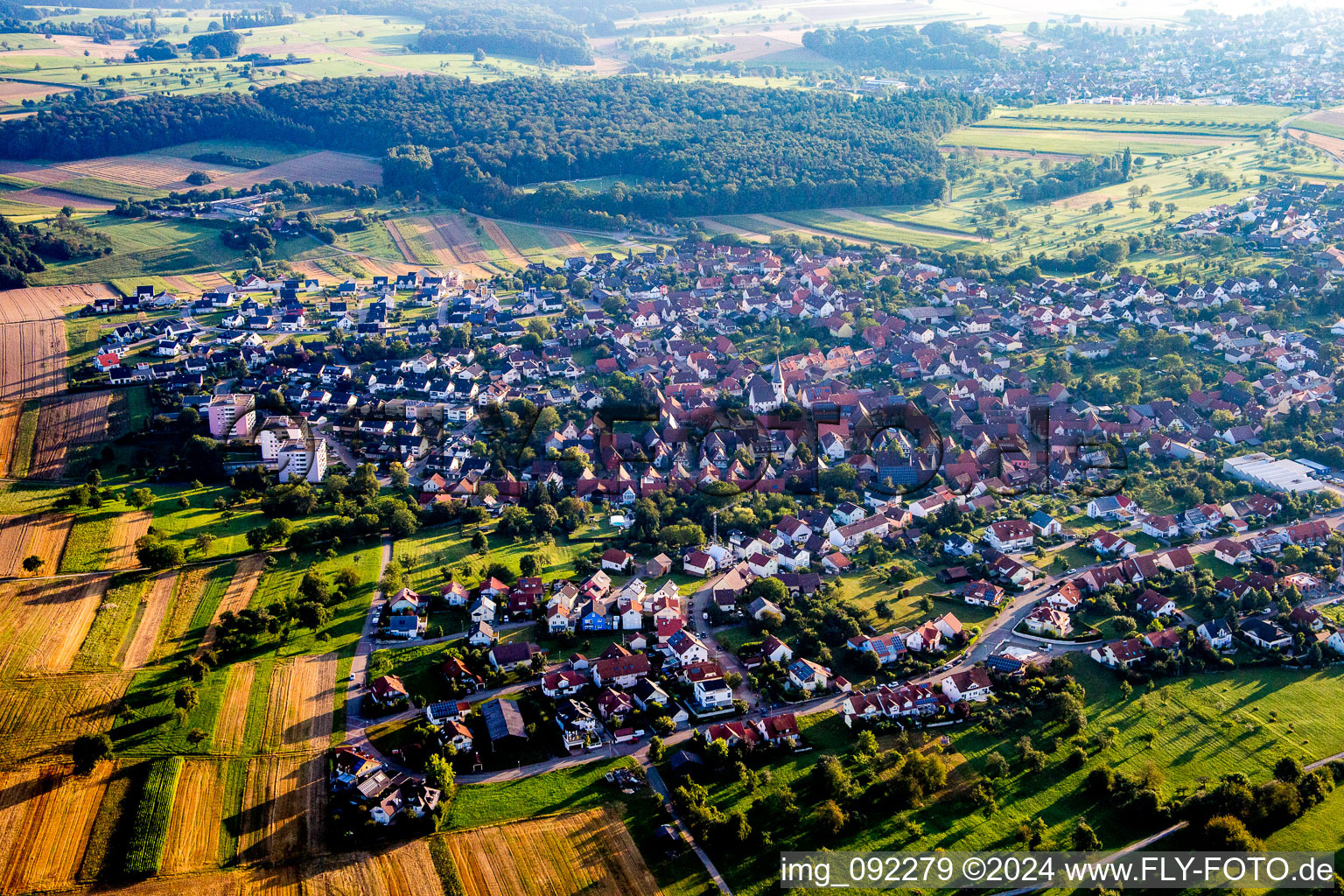 District Göbrichen in Neulingen in the state Baden-Wuerttemberg, Germany