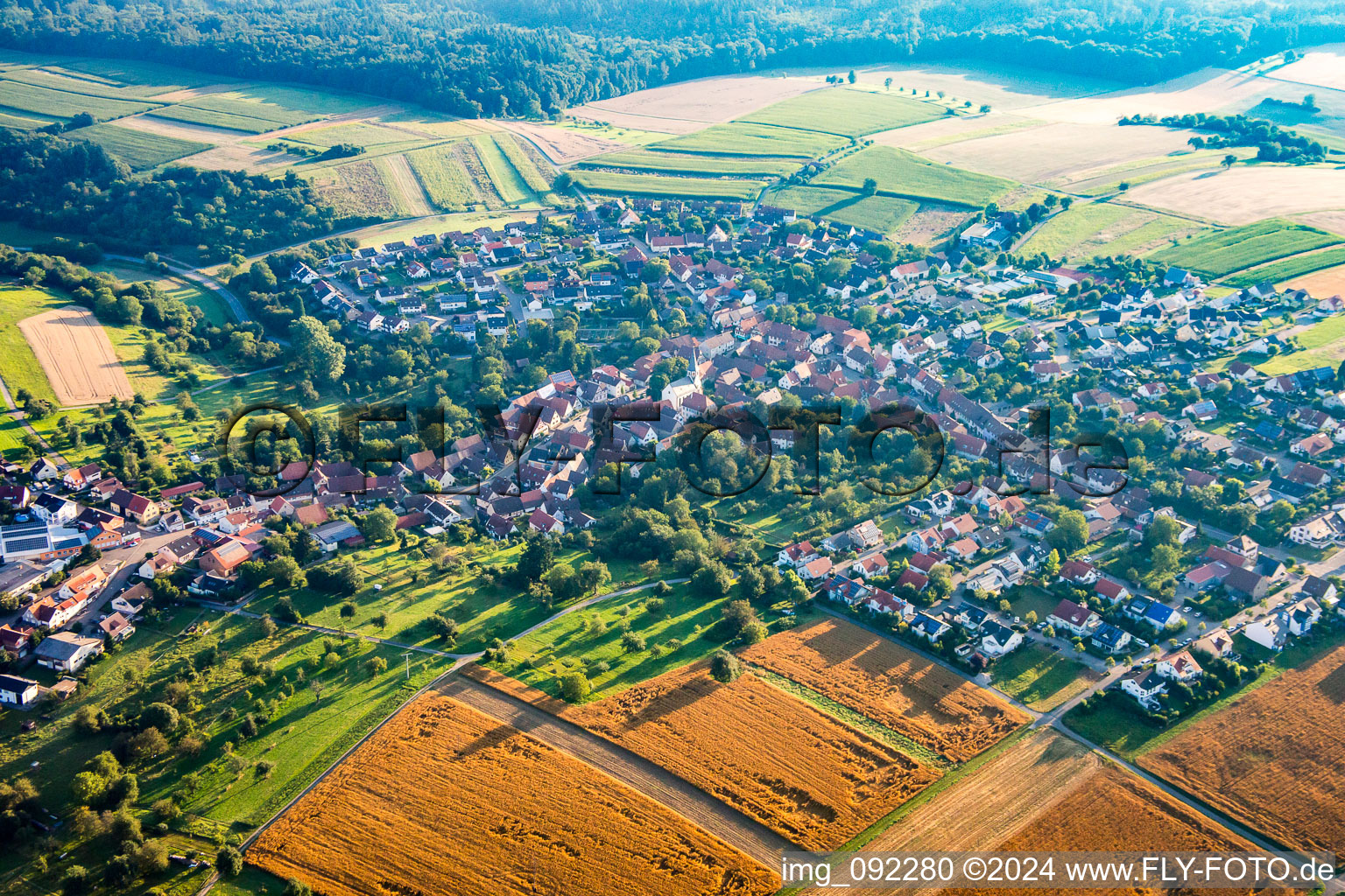 District Nußbaum in Neulingen in the state Baden-Wuerttemberg, Germany