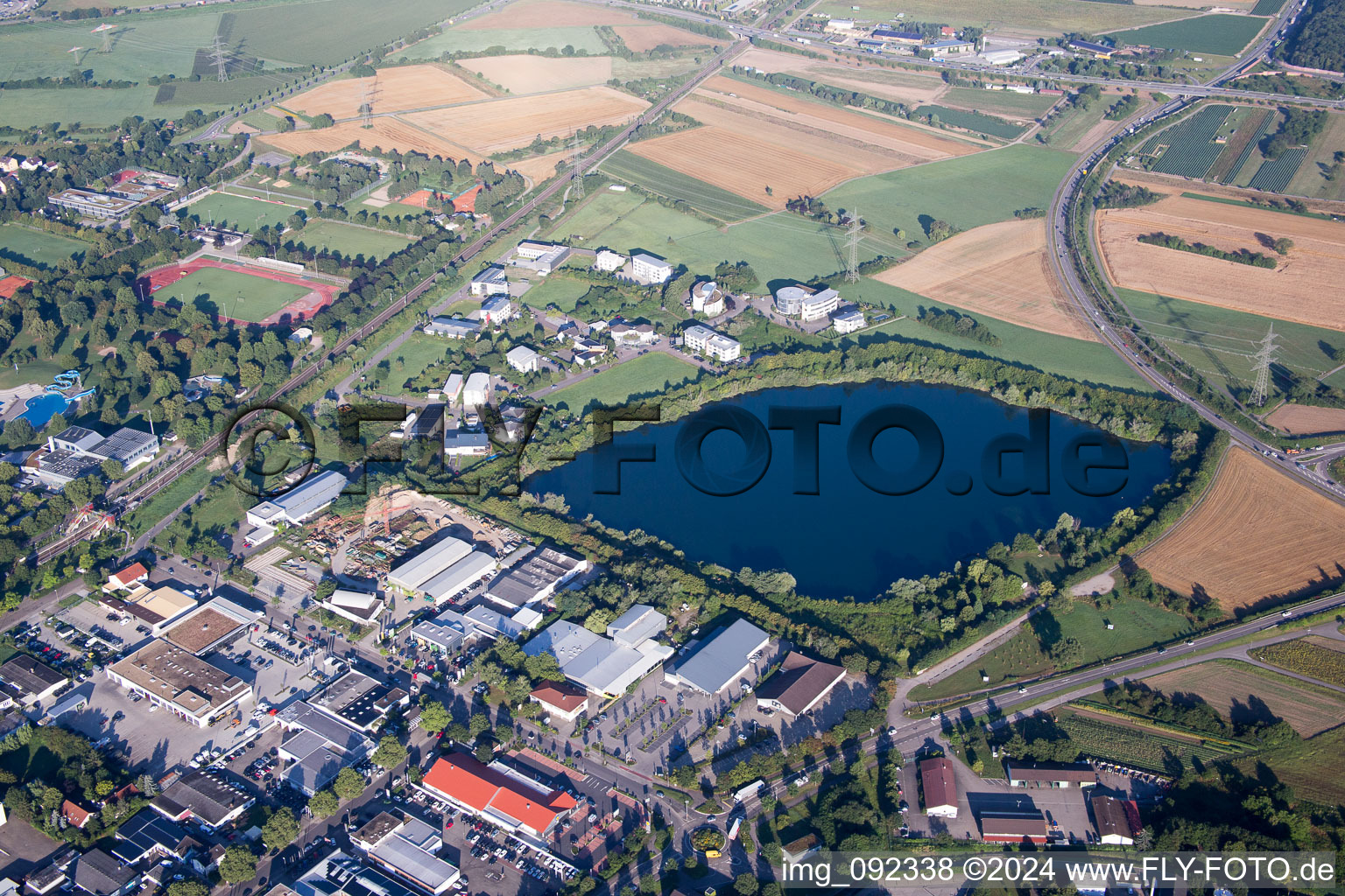 Volocopter in Forst in the state Baden-Wuerttemberg, Germany