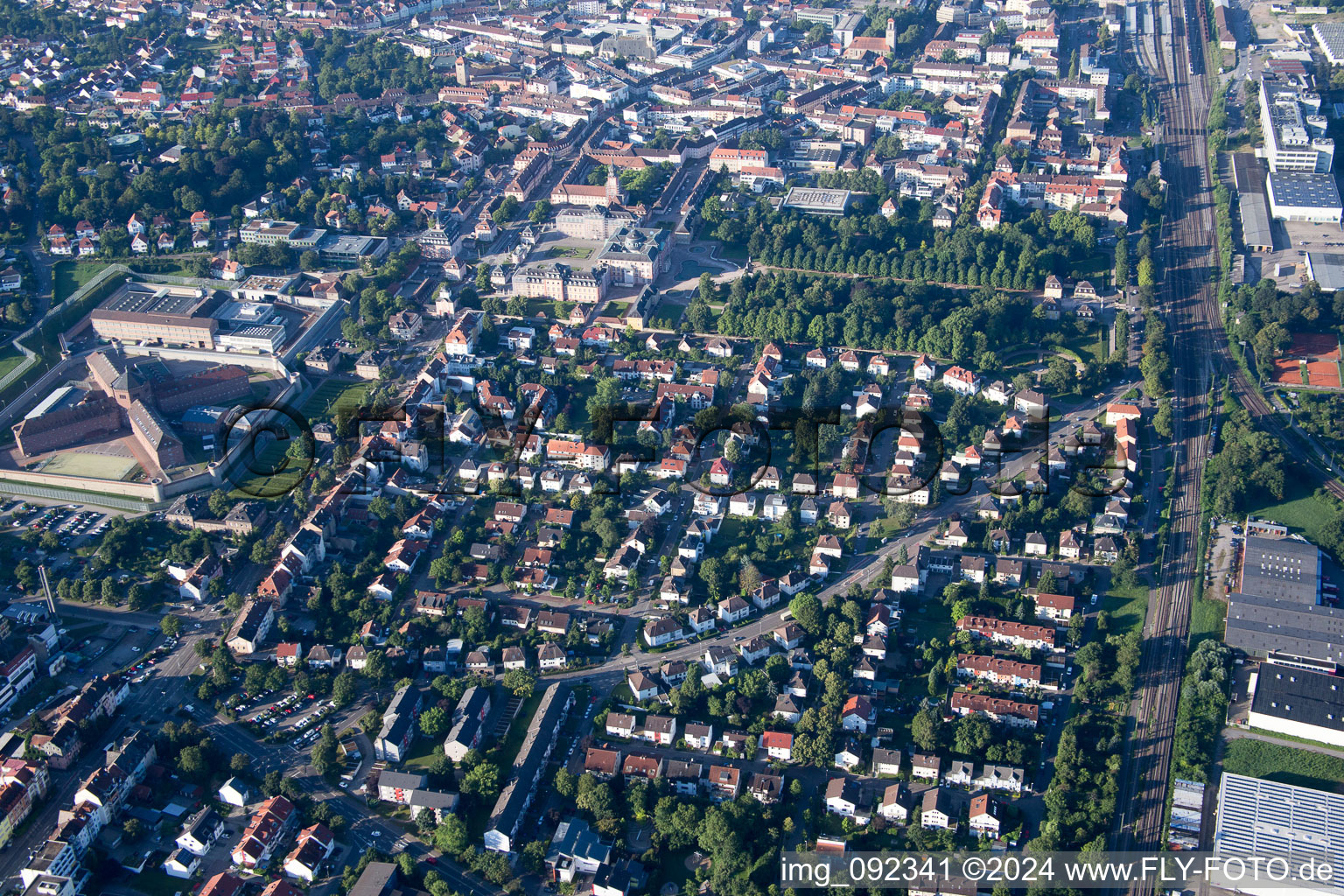 Zickstr in Bruchsal in the state Baden-Wuerttemberg, Germany