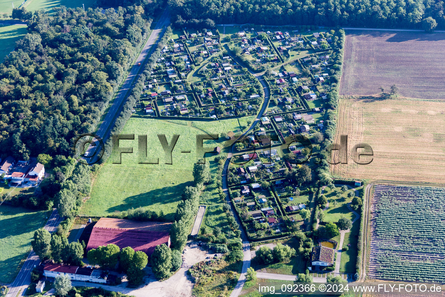 Parcel of a small garden in Waghaeusel in the state , Germany