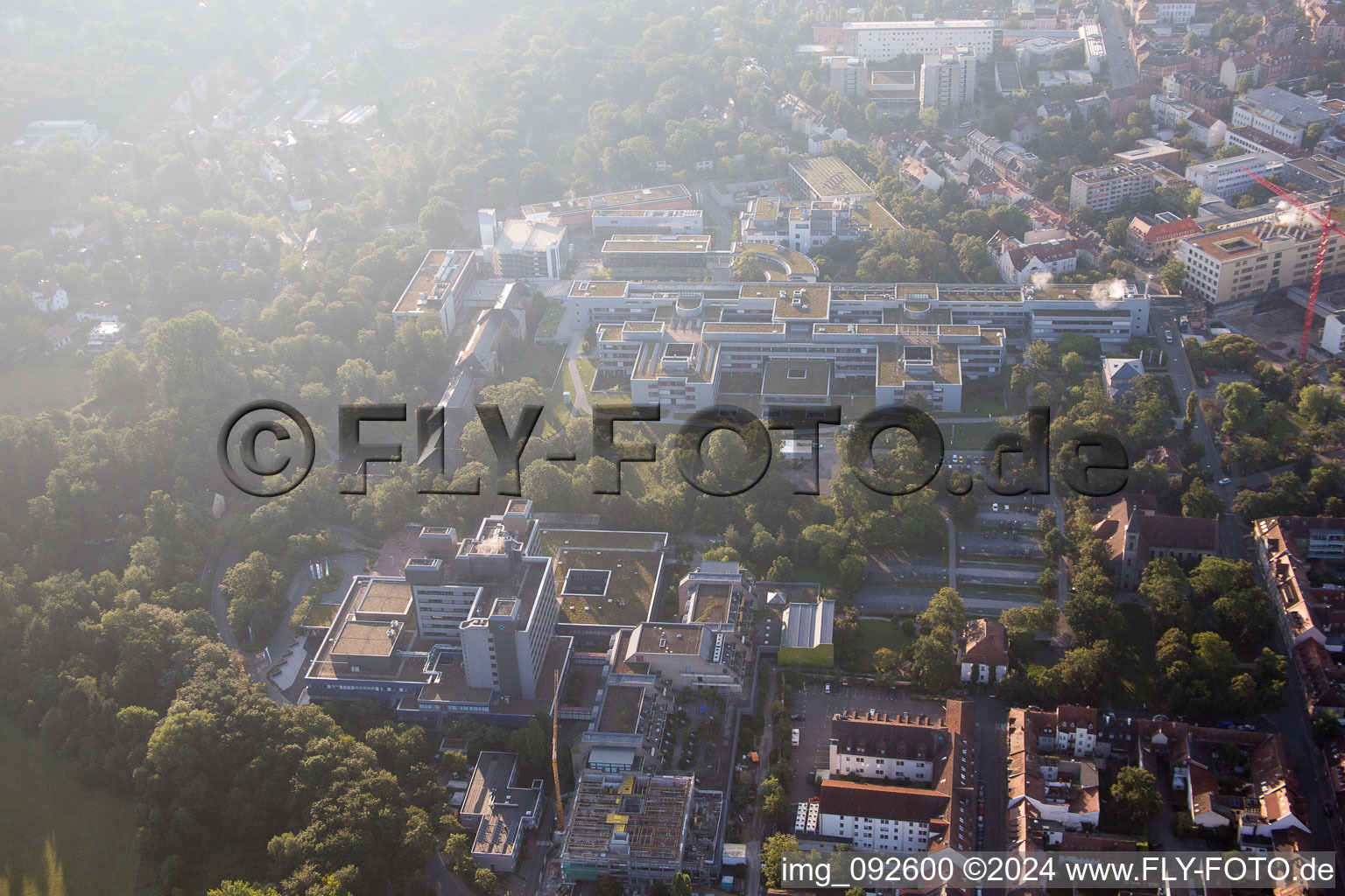 Old Town in Erlangen in the state Bavaria, Germany