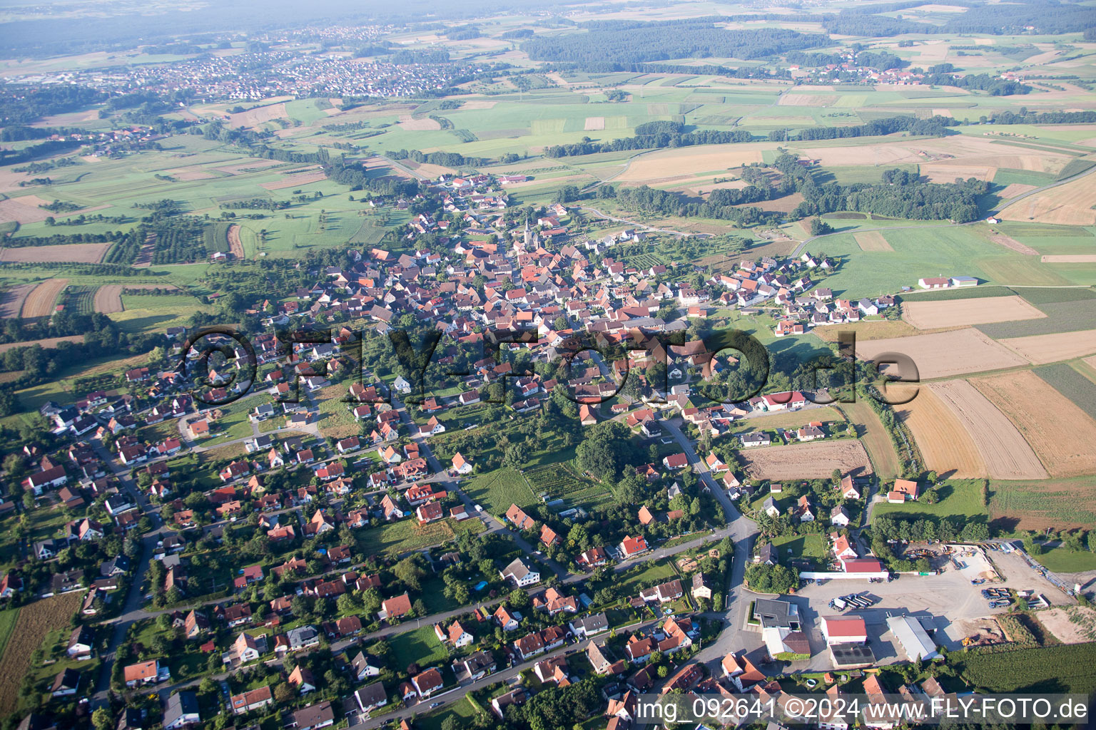 Hetzles in the state Bavaria, Germany