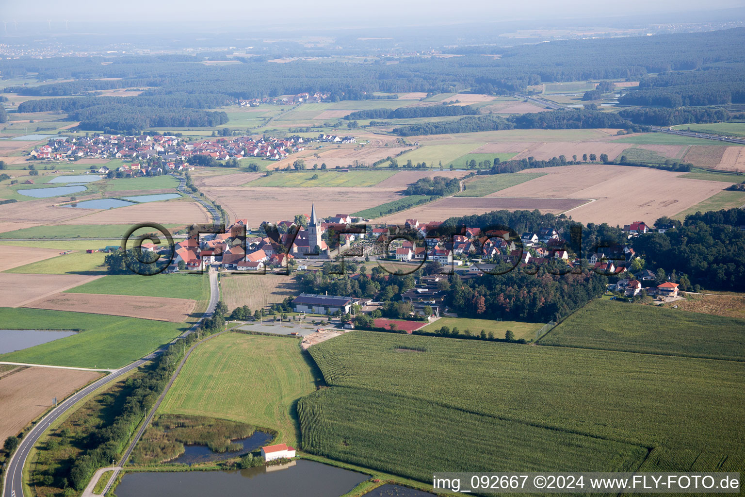 Hannberg in the state Bavaria, Germany