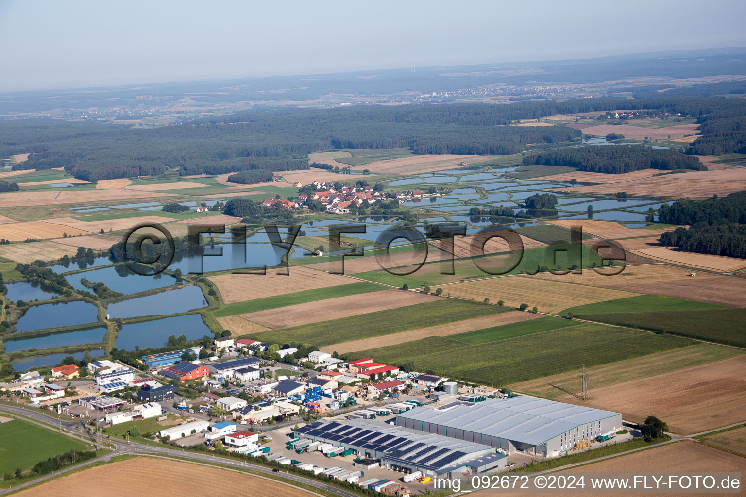 Weisendorf in the state Bavaria, Germany