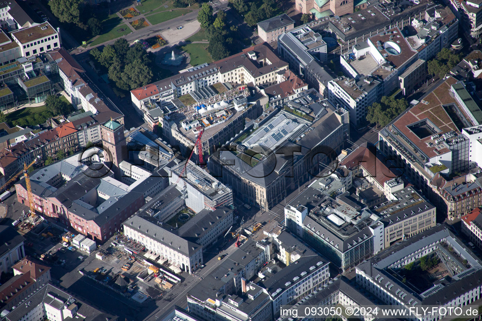 Karstadt Kaiserstr in the district Innenstadt-West in Karlsruhe in the state Baden-Wuerttemberg, Germany