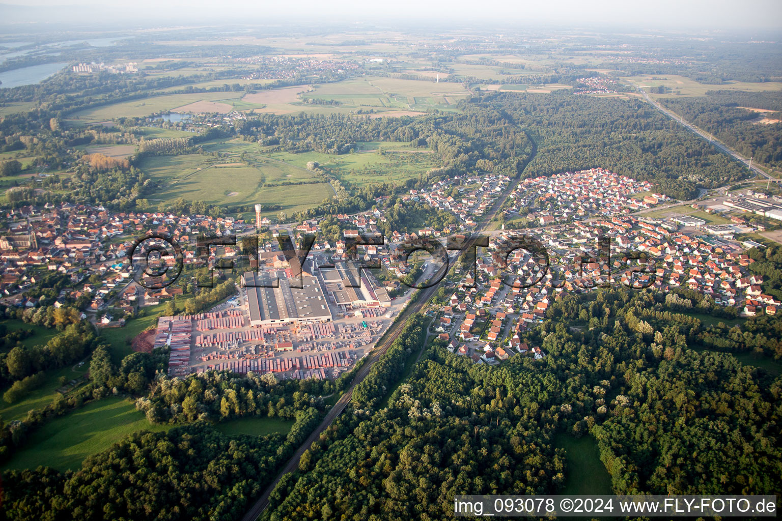 Seltz in the state Bas-Rhin, France