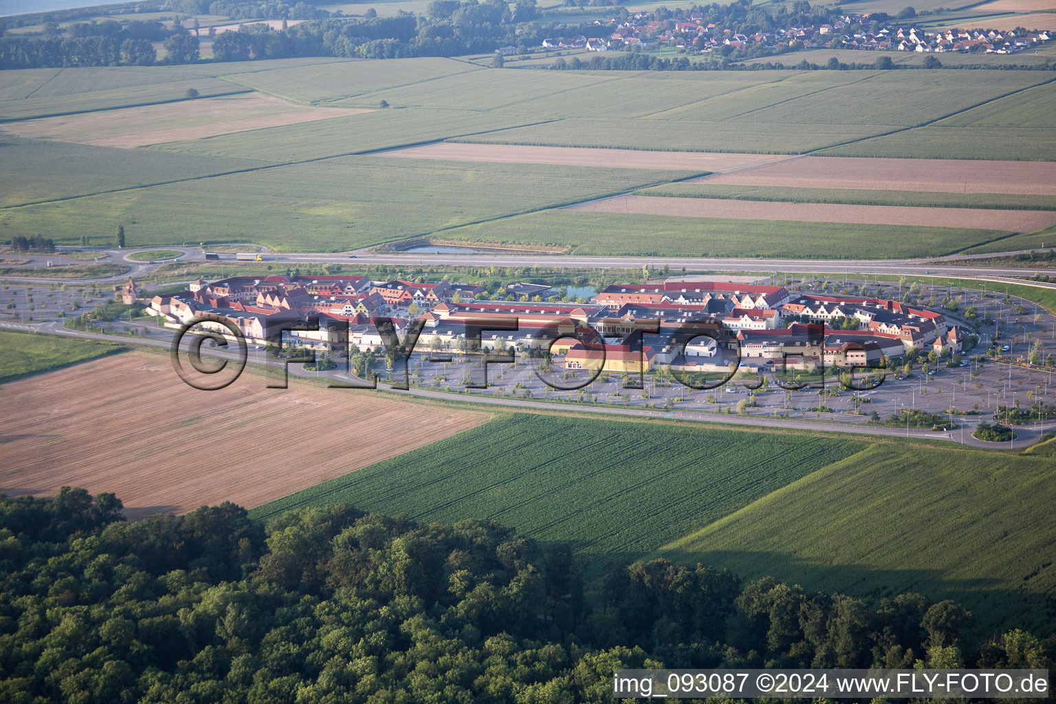 Outlet Center in Roppenheim in the state Bas-Rhin, France