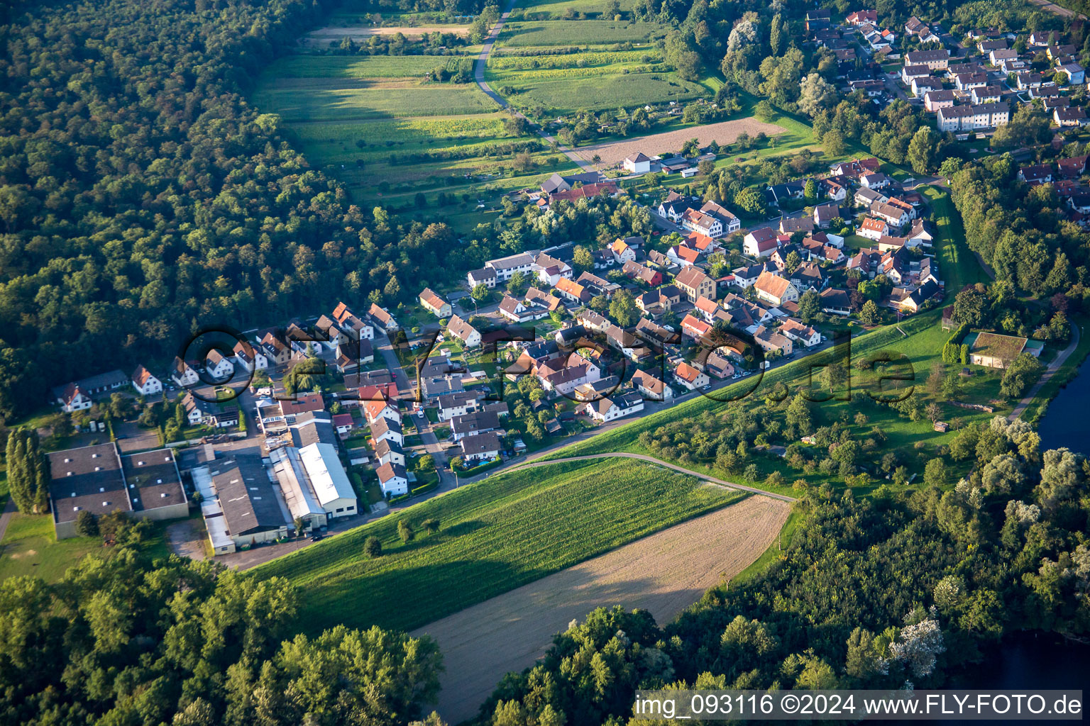 District Greffern in Rheinmünster in the state Baden-Wuerttemberg, Germany