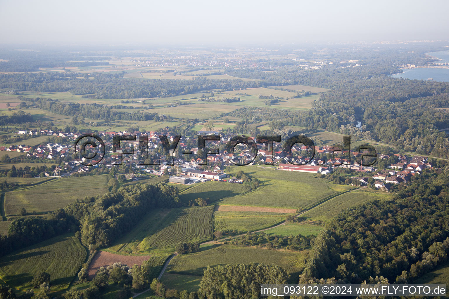 District Helmlingen in Rheinau in the state Baden-Wuerttemberg, Germany