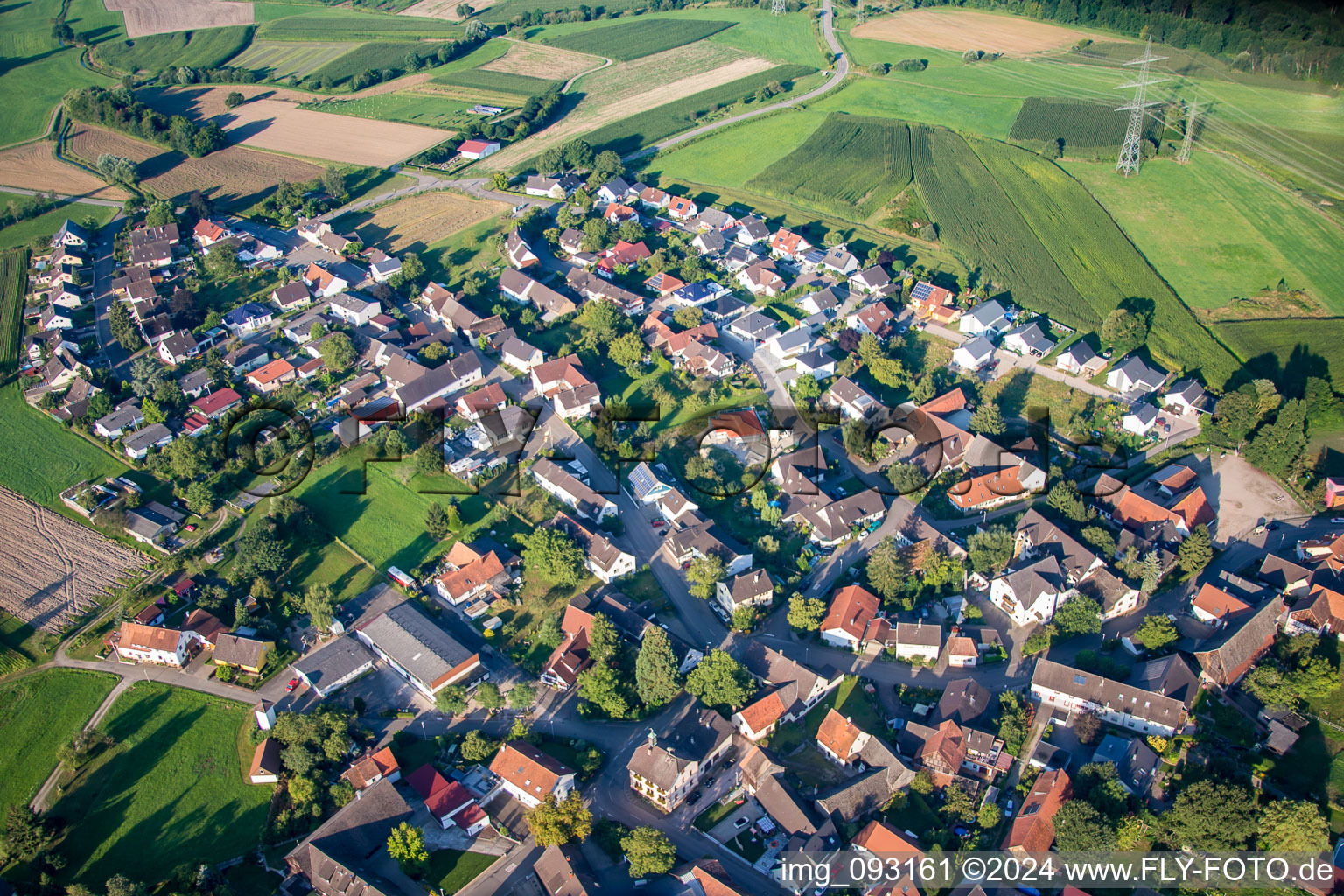 District Zierolshofen in Kehl in the state Baden-Wuerttemberg, Germany