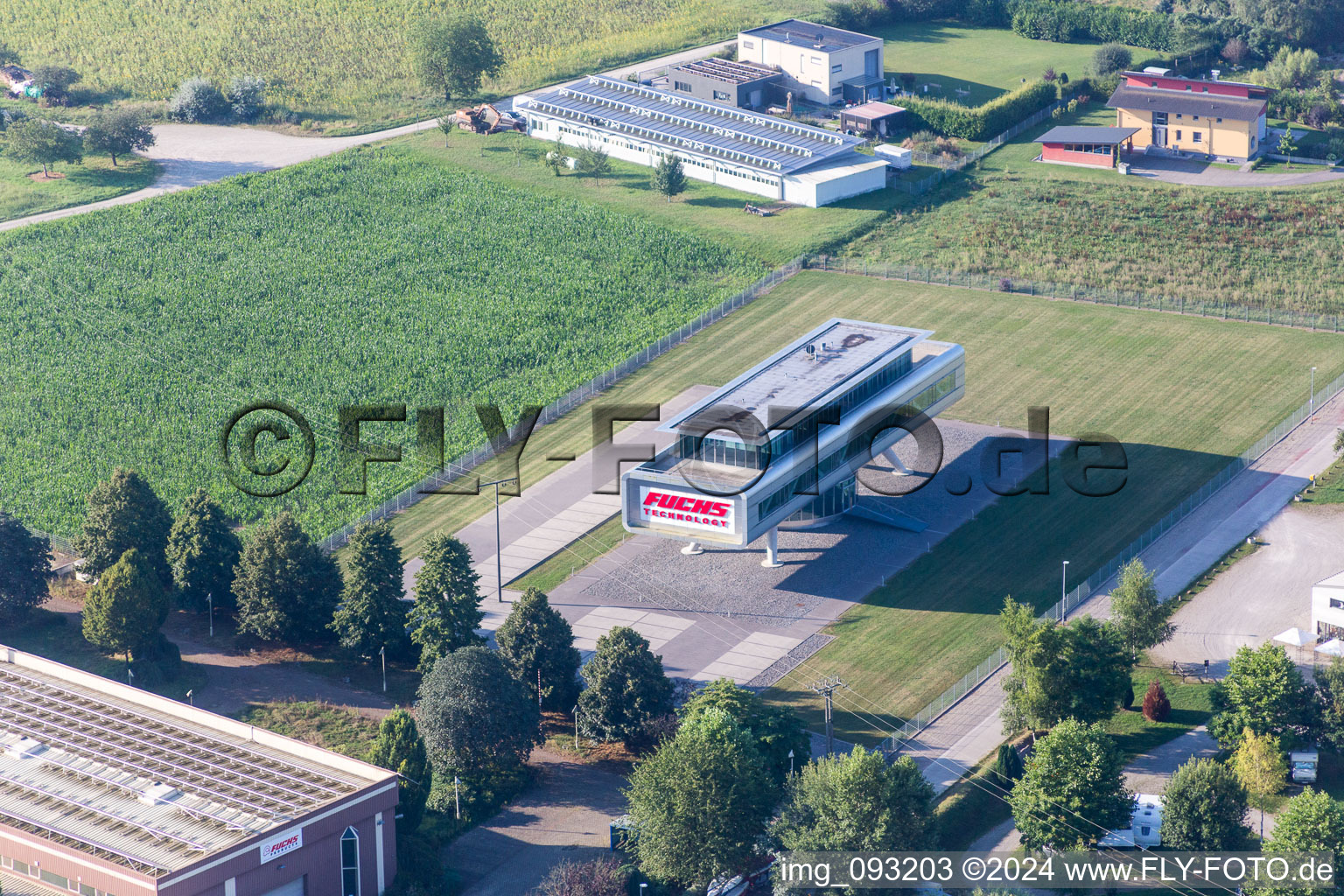 Modern Town Hall building of the city administration of Gemeinde Meissenheim in Meissenheim in the state Bade n-Wurttemberg, Germany