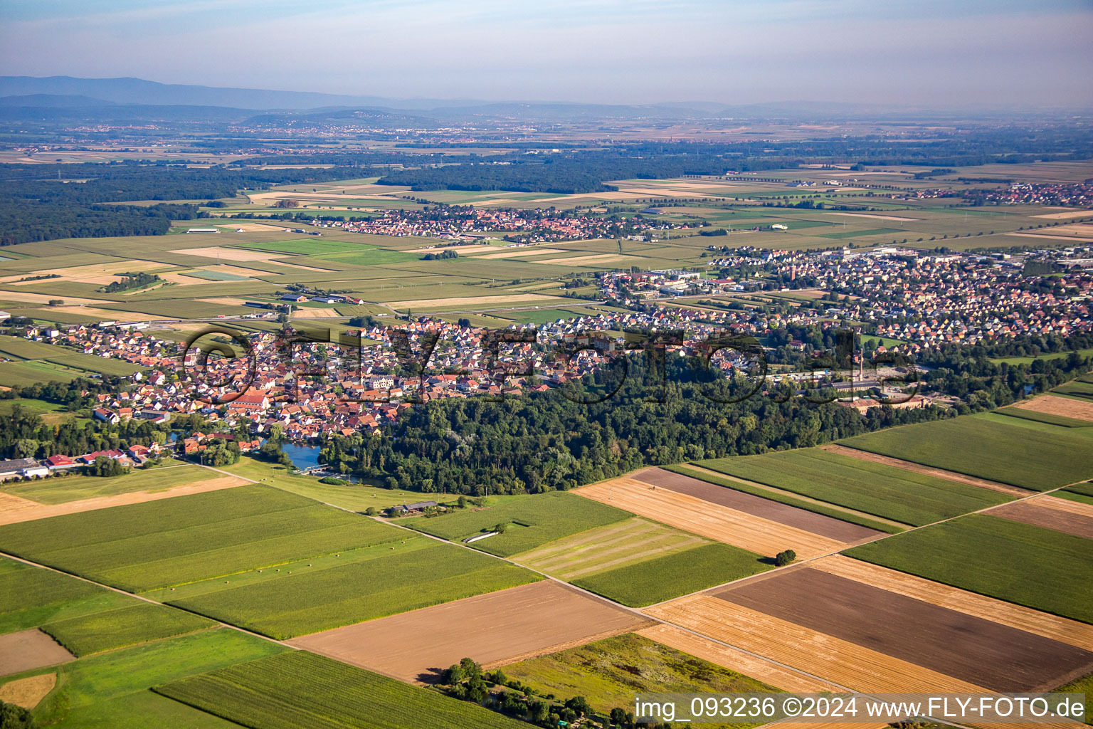 Huttenheim in the state Bas-Rhin, France