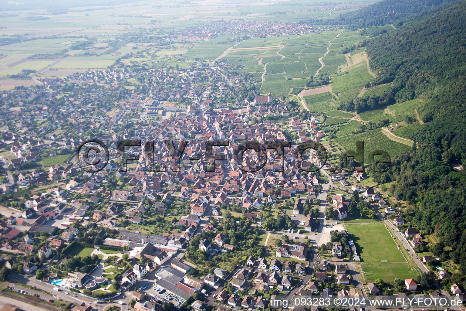 Châtenois in the state Bas-Rhin, France