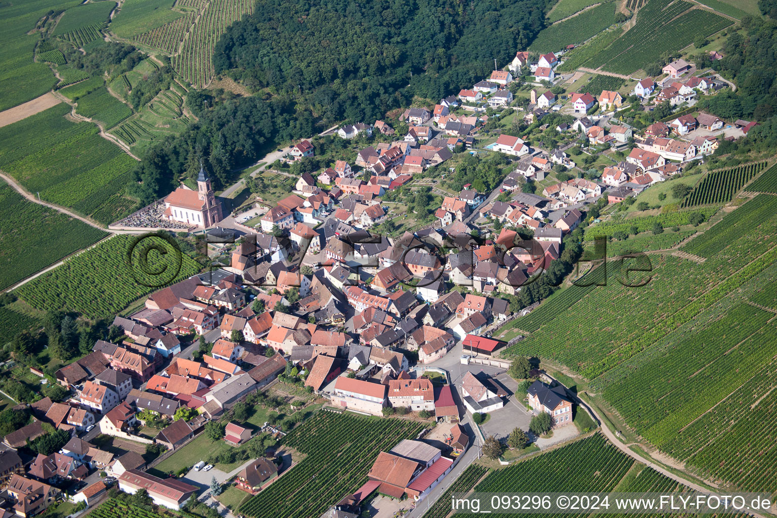 Orschwiller in the state Bas-Rhin, France