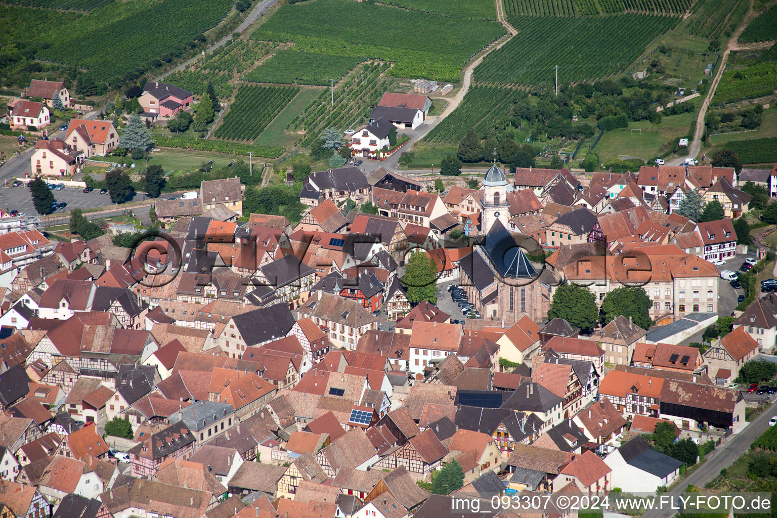 Saint-Hippolyte in the state Haut-Rhin, France