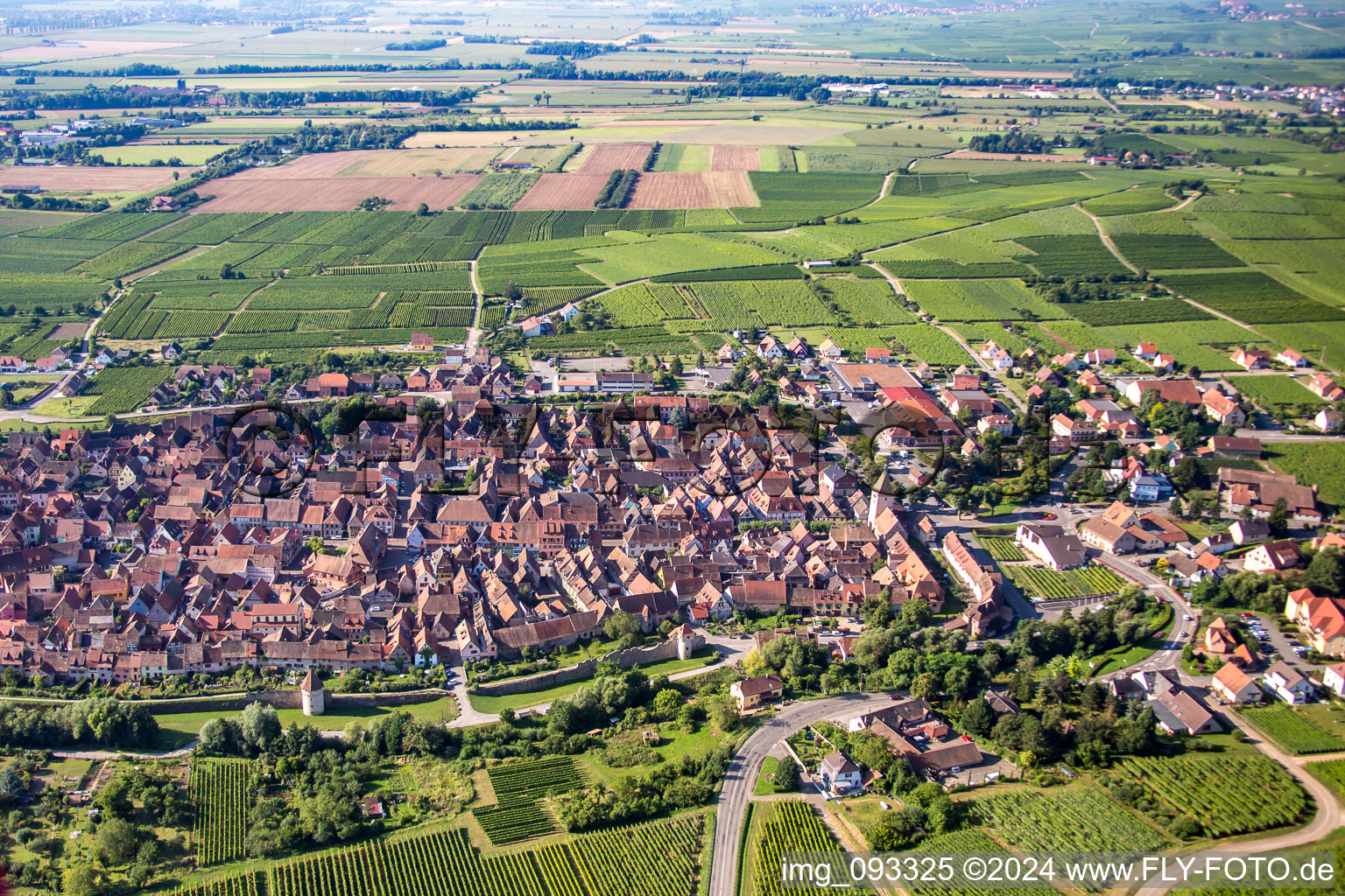 Bergheim in the state Haut-Rhin, France