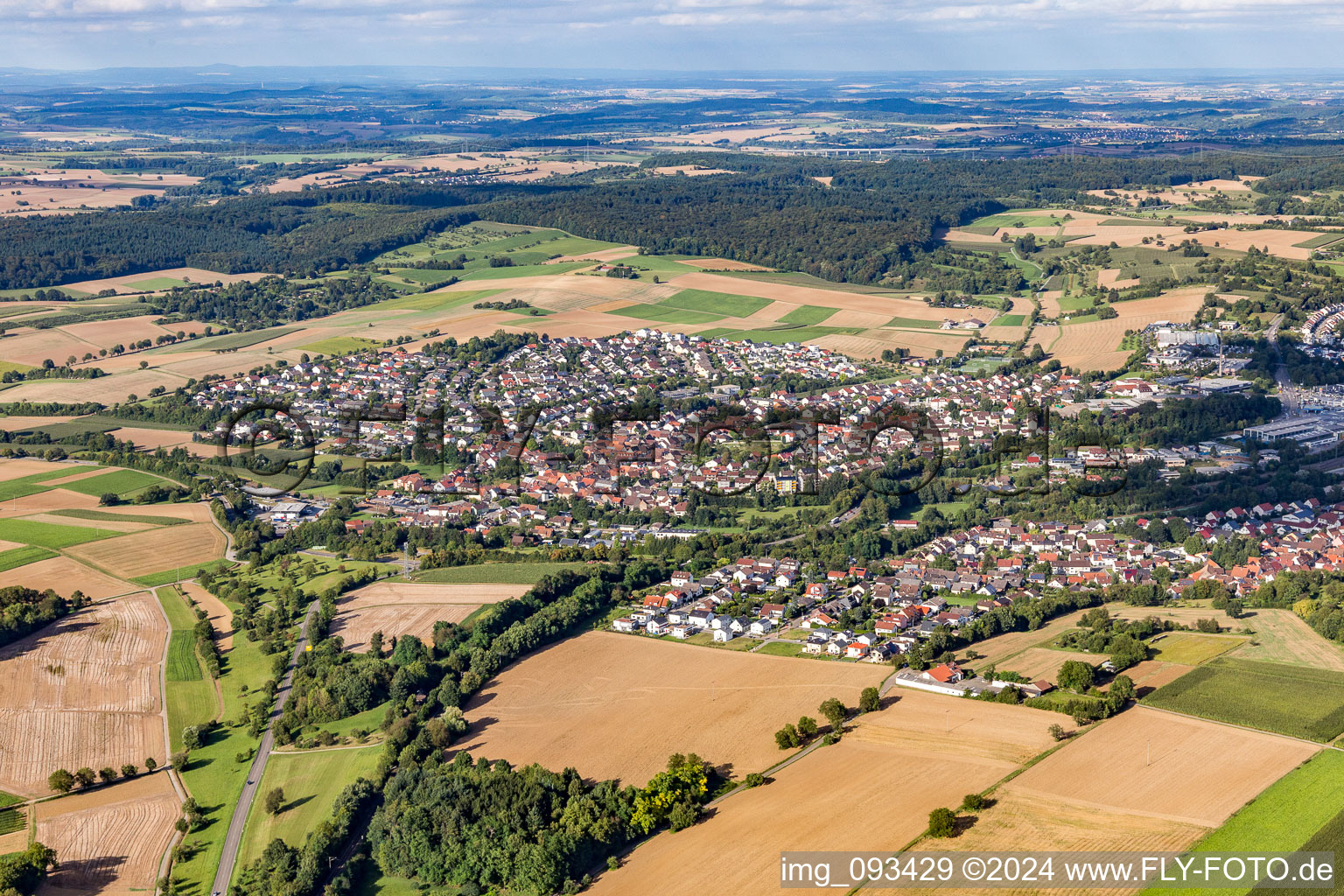 District Diedelsheim in Bretten in the state Baden-Wuerttemberg, Germany