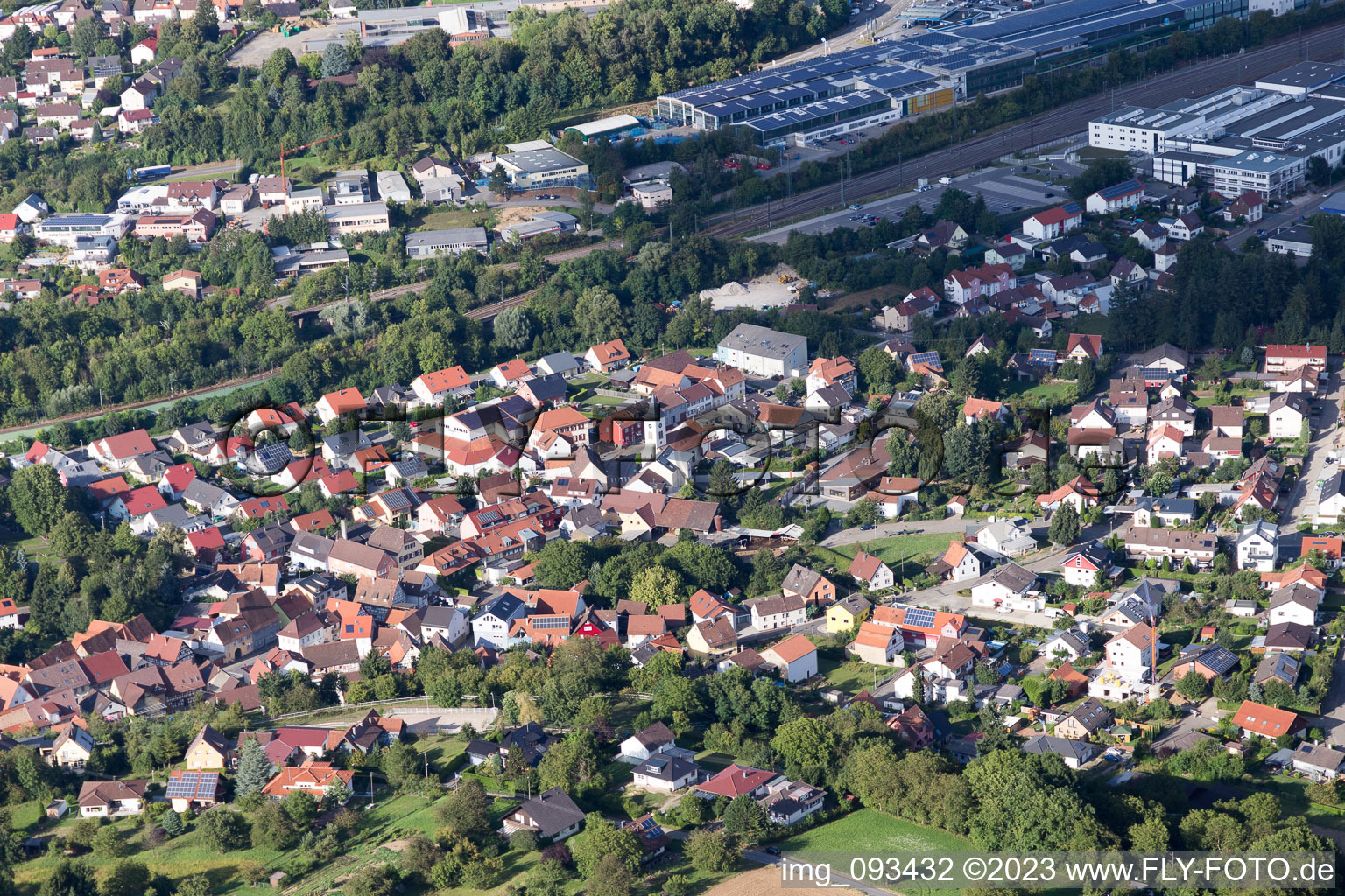 District Rinklingen in Bretten in the state Baden-Wuerttemberg, Germany