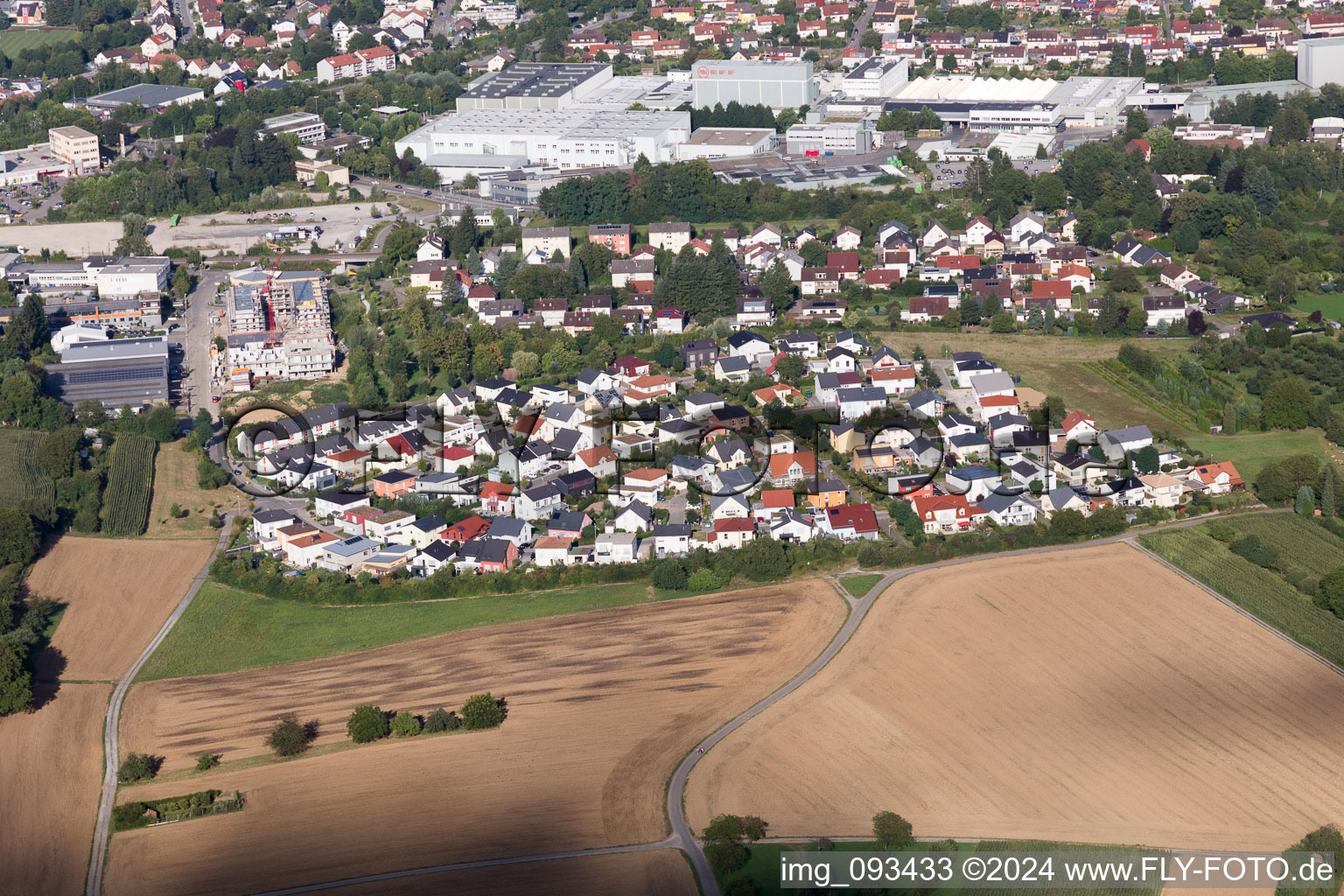 Wilhem Maybachstr in Bretten in the state Baden-Wuerttemberg, Germany