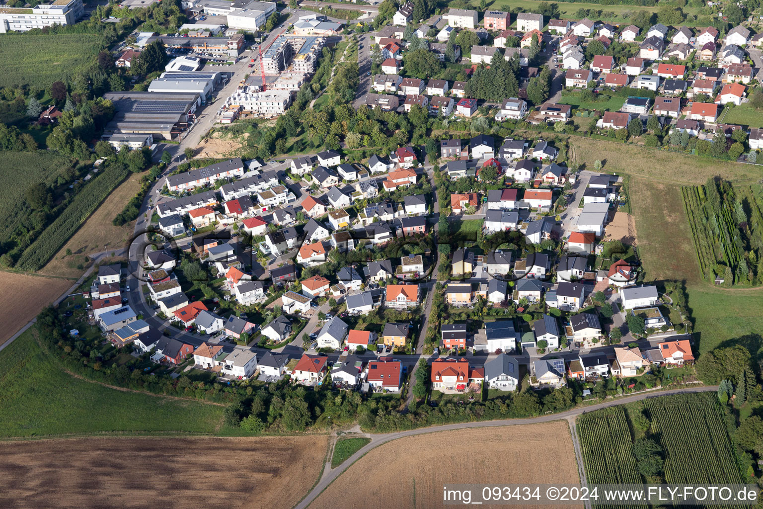 Gottlieb Daimler Street in Bretten in the state Baden-Wuerttemberg, Germany