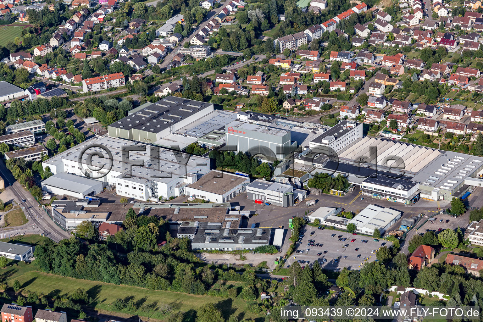 Oblique view of NEFF in Bretten in the state Baden-Wuerttemberg, Germany