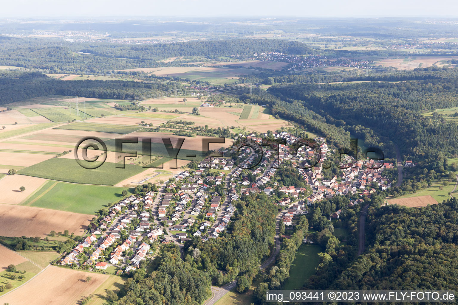 Ruit in the state Baden-Wuerttemberg, Germany