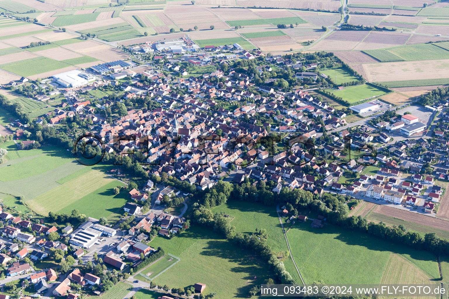 Horrheim in the state Baden-Wuerttemberg, Germany