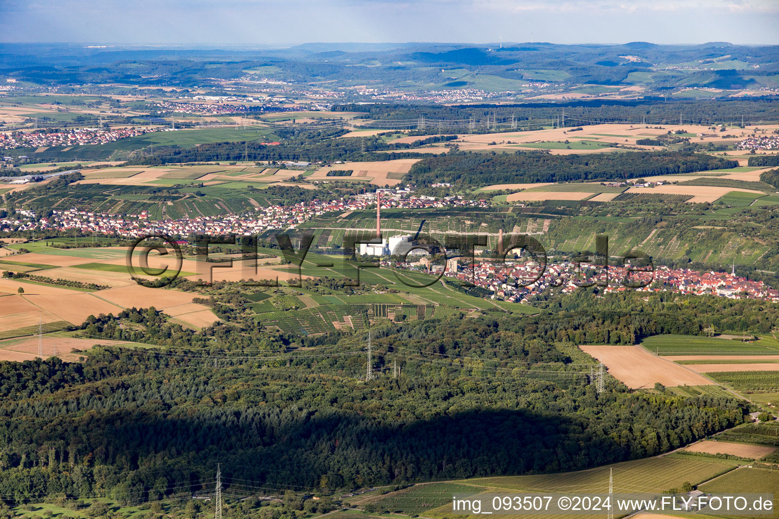 Walheim in the state Baden-Wuerttemberg, Germany