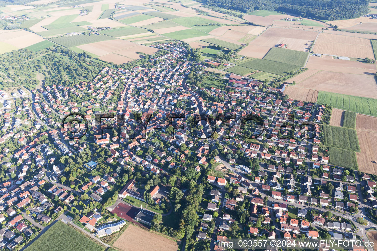 Erdmannhausen in the state Baden-Wuerttemberg, Germany