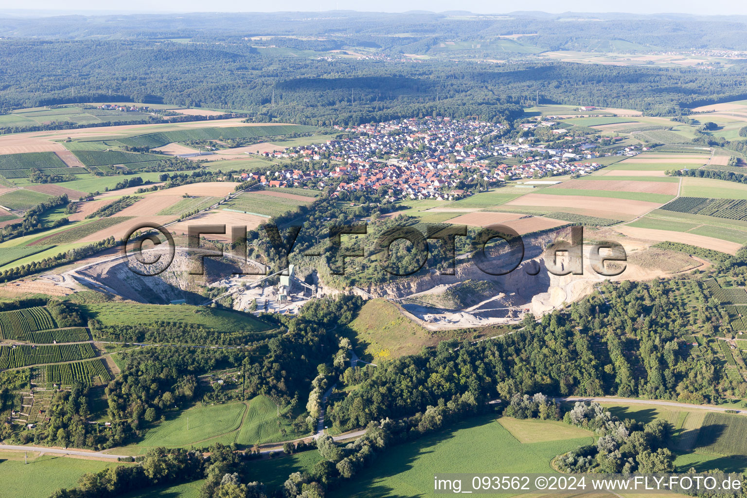 Rielingshausen in Kirchberg an der Murr in the state Baden-Wuerttemberg, Germany