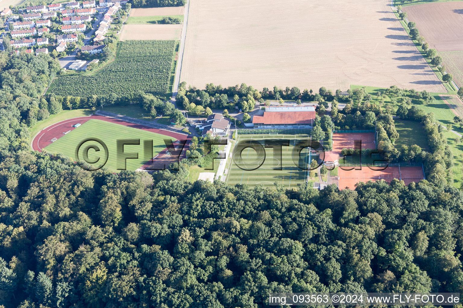 Affalterbach in the state Baden-Wuerttemberg, Germany