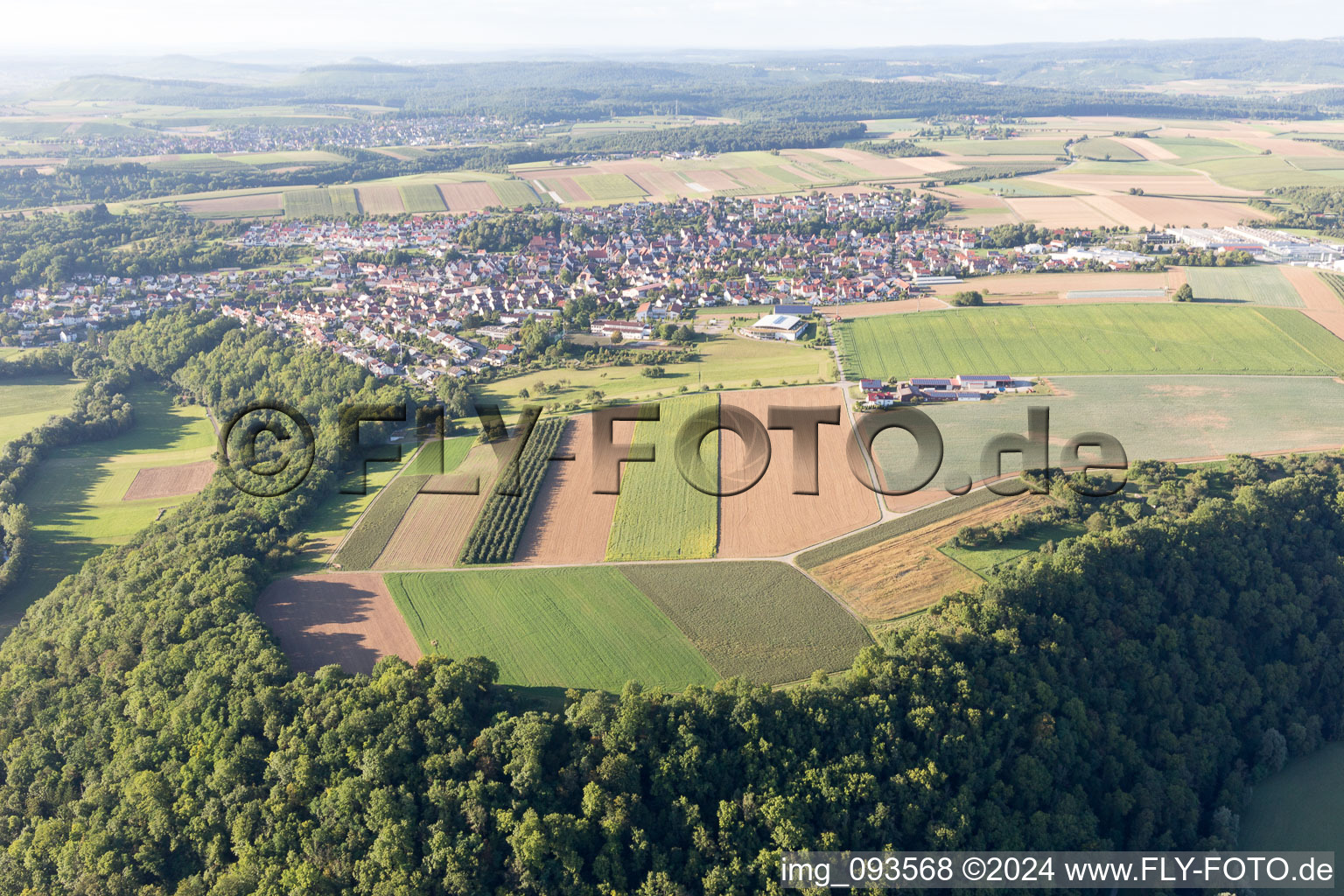 Kirchberg an der Murr in the state Baden-Wuerttemberg, Germany