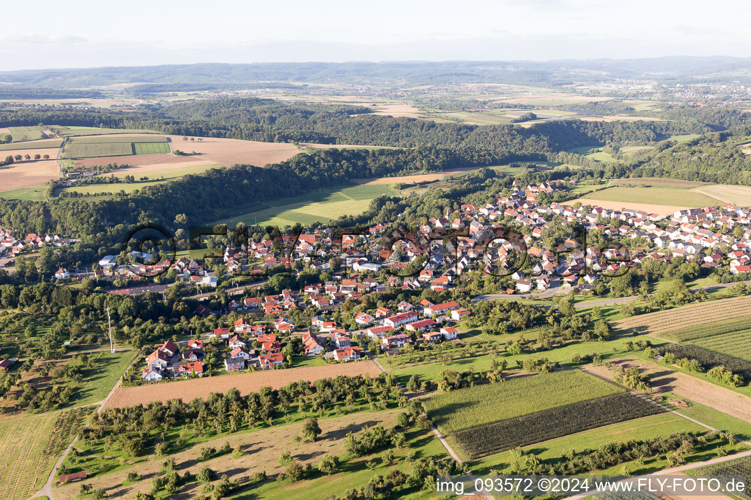 Burgstetten in Kirschenhardthof in the state Baden-Wuerttemberg, Germany