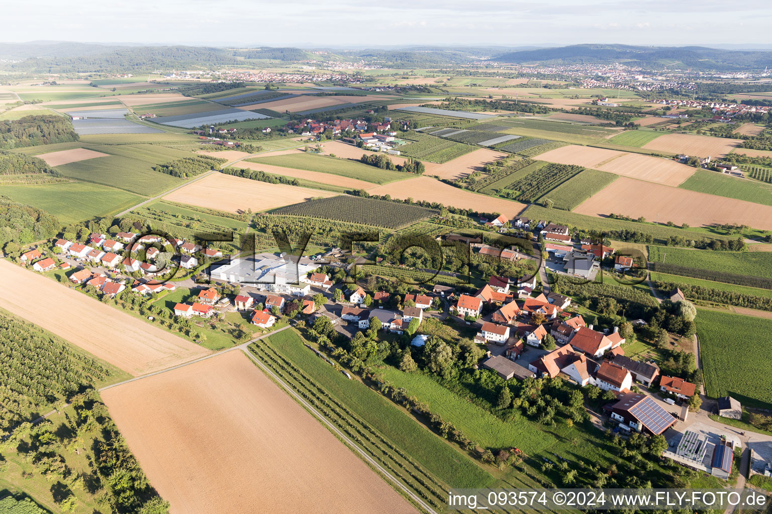 Kirschenhardthof in the state Baden-Wuerttemberg, Germany