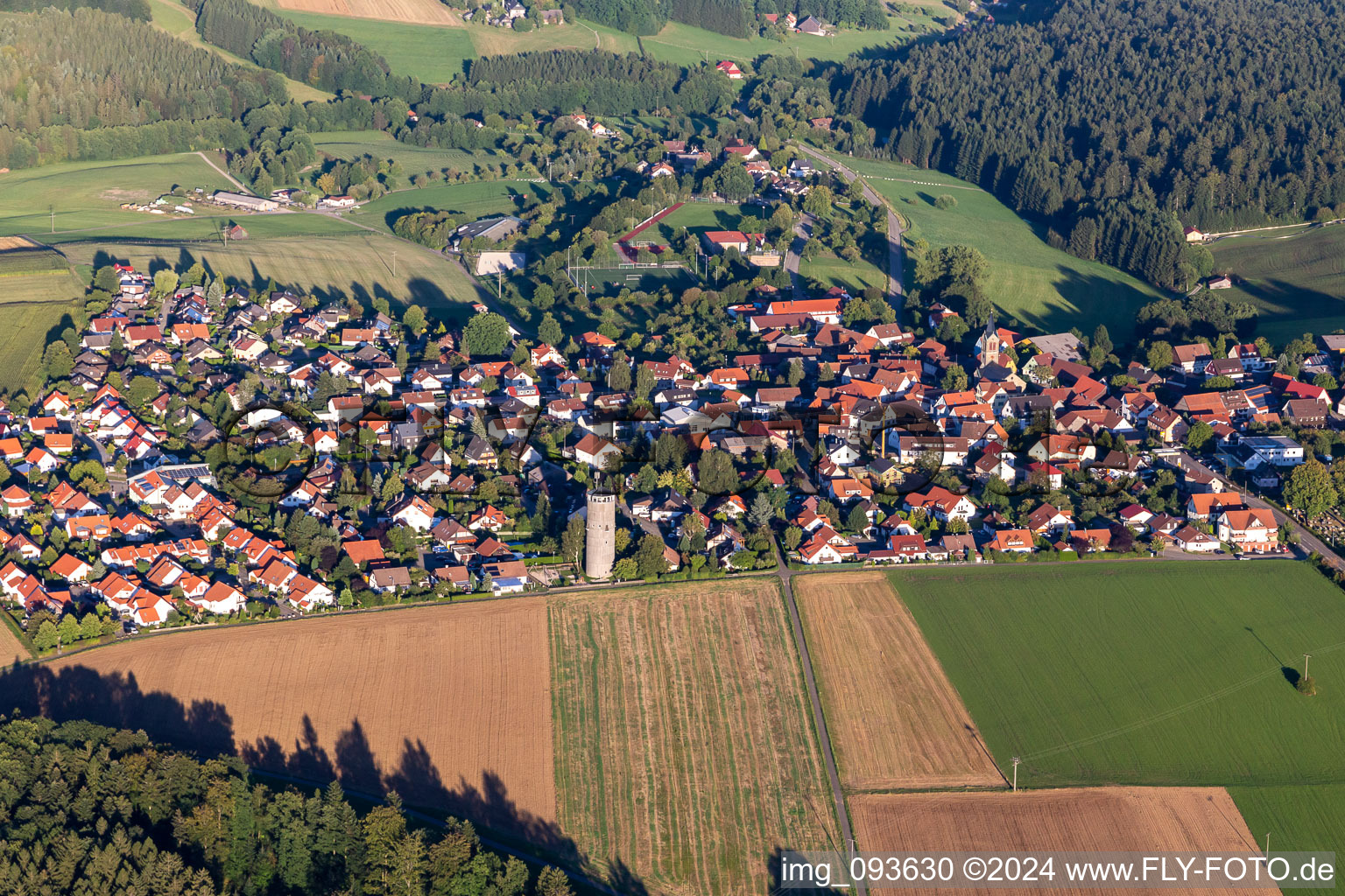 District Eulenhof in Kaisersbach in the state Baden-Wuerttemberg, Germany