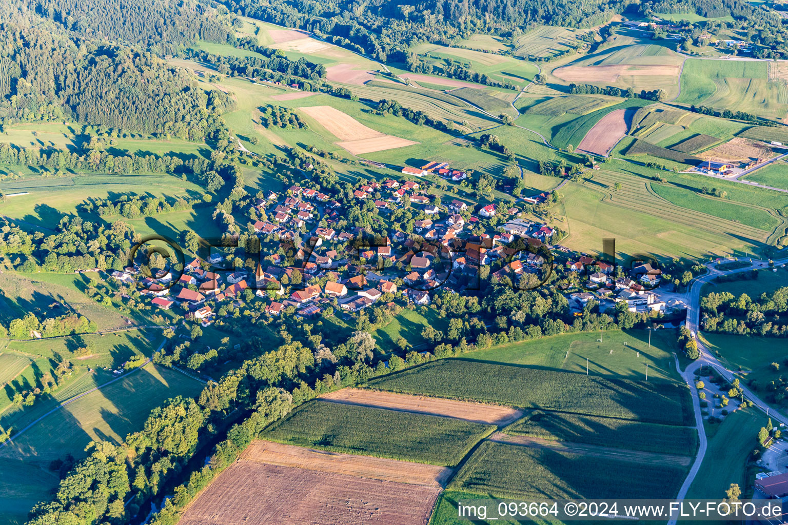 District Münster in Gaildorf in the state Baden-Wuerttemberg, Germany