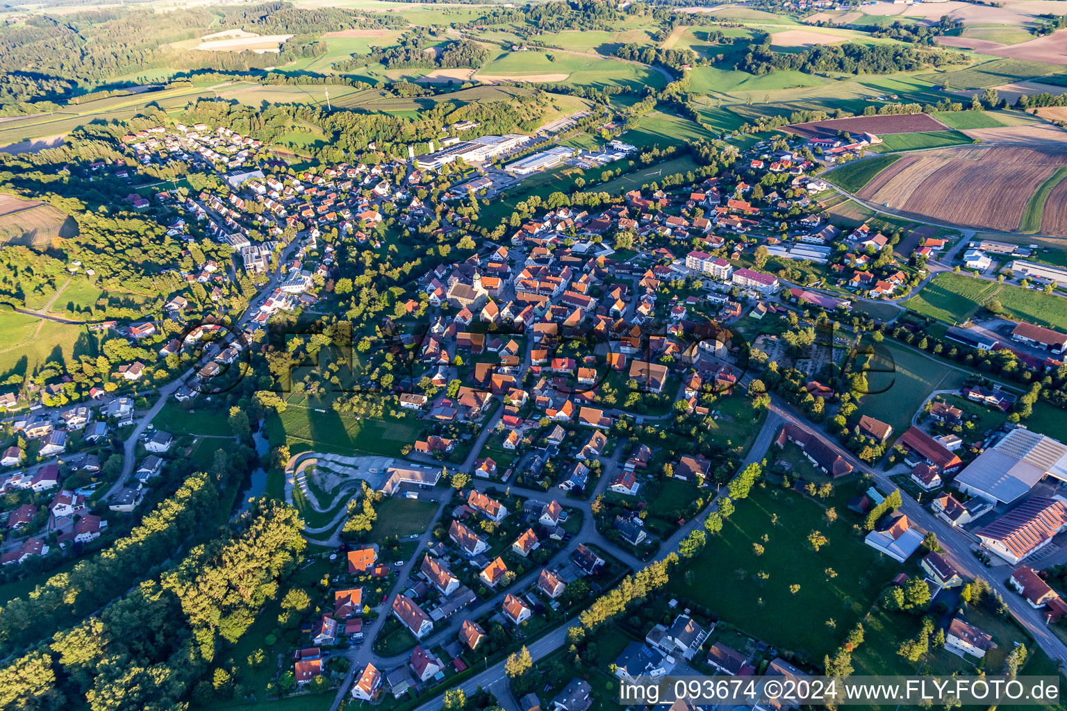 Bühlertann in the state Baden-Wuerttemberg, Germany